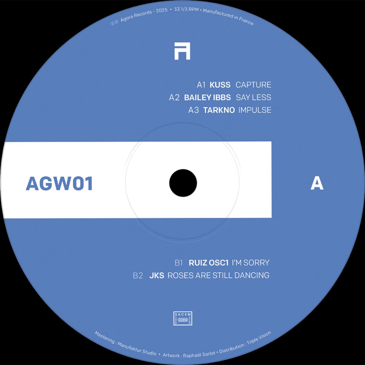 Agora Wax 01 by KUSS, Bailey Ibbs, Tarkno, RUIZ OSC1, JKS - cover