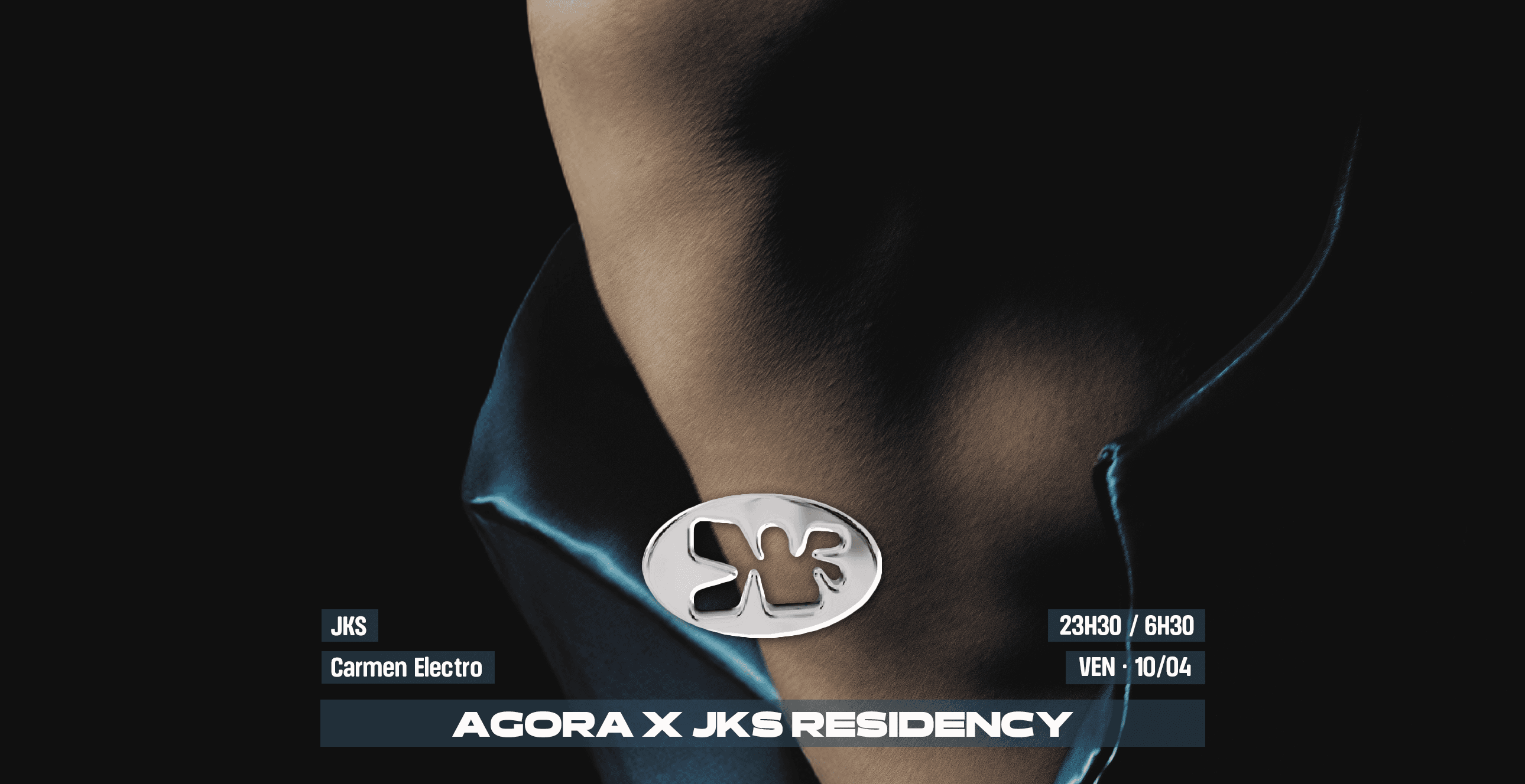 Agora Macadam with JKS & Carmen Electro (JKS Residency) - poster