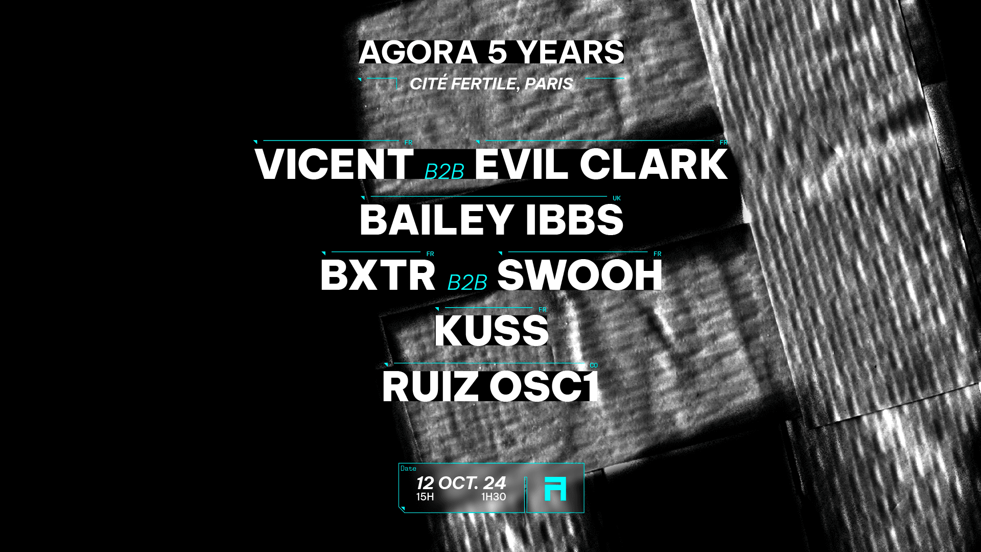 Agora 5 YEARS - poster