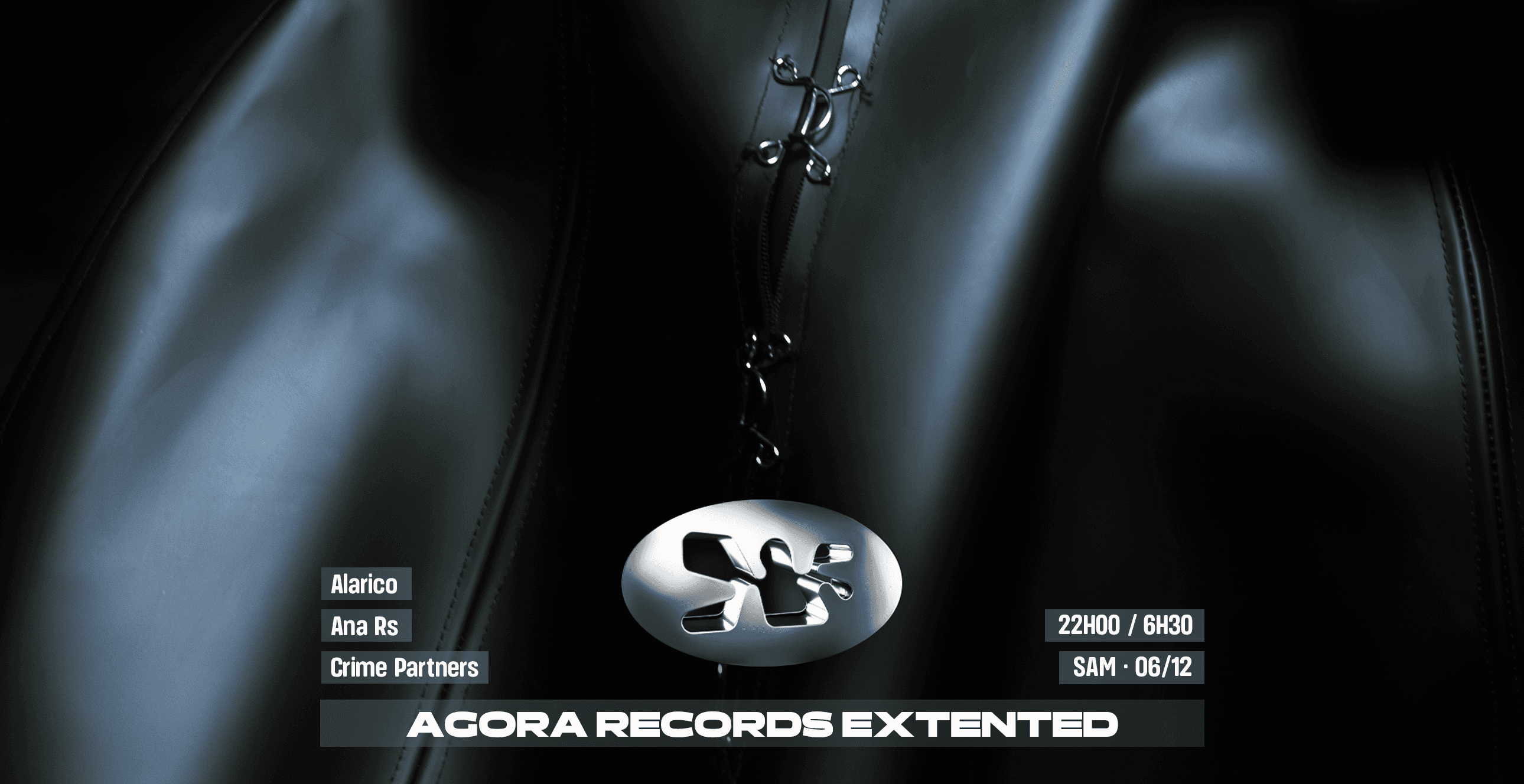 Affiche de Agora Macadam with Alarico, Ana Rs, Crime Partners