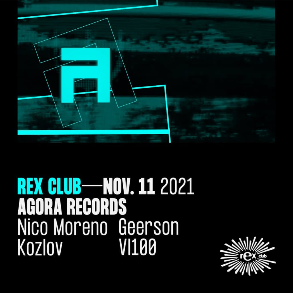 Affiche de Agora Records: Nico Moreno, Geerson, Kozlov, VI100